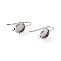 Ganci per orecchini in acciaio inossidabile 304 anti-ossidazione&nbsp;STAS-F271-01A-P