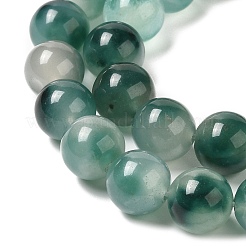 Naturali tinti giada bianca fili di perline&nbsp;G-M402-C04-09