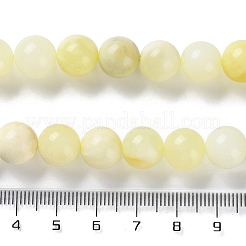 Natürlich neu Jadestein runde Perle Stränge&nbsp;G-O039-16-8mm-01