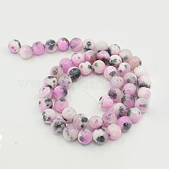 Natur persische Jade Perlen Stränge&nbsp;G-D434-8mm-13