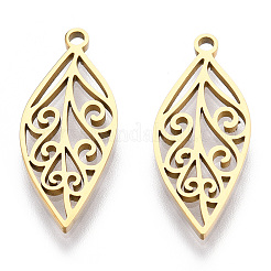 Pendentifs en acier inoxydable 304 avec placage ionique (IP)&nbsp;X-STAS-T063-207G