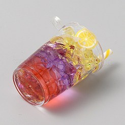 Transparenten Acryl-Anhänger&nbsp;OACR-WH20007-01C-16