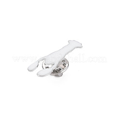 Süßer Garnelen-Emaille-Pin&nbsp;JEWB-S012-003P-NF