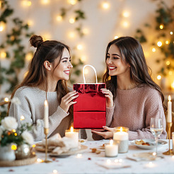 Rechteckige Geschenktüten aus Laserpapier&nbsp;ABAG-TAC0006-44E