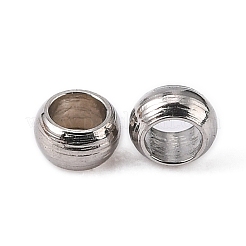 Perles d'espacement en acier inoxydable 304 résistant au ternissement&nbsp;STAS-R065-30