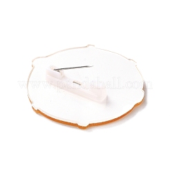 Sicherheitsbrosche aus Mondacryl&nbsp;LS-JEWB-D009-17P