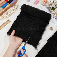 1 pièce de tissu peluche en polyester&nbsp;AJEW-BC0010-04C