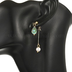 Pendientes colgantes de acero inoxidable 304&nbsp;SH-EJEW-JE07481