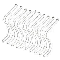 10 Stück 304 Edelstahl-Kettenhalsketten-Set für Männer und Frauen&nbsp;MAK-YW0002-01P