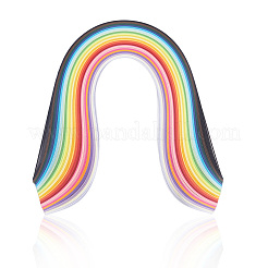 260 bande de papier pour quilling rectangulaire de 26 couleurs&nbsp;DIY-WH20032-31A