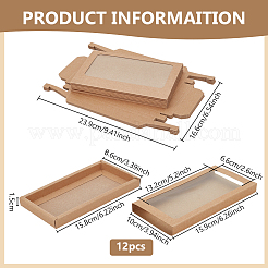 Packung aus Kraftpapier&nbsp;CON-WH0001-26