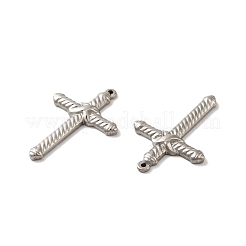 Pendentifs en acier inoxydable 304 anti-ternissement&nbsp;STAS-Q001-06P