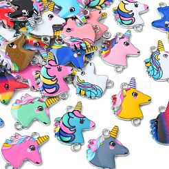 40pcs 20 Arten Legierungs-Emaille-Verbindungsstückcharme&nbsp;ENAM-CJ0004-41