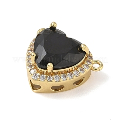 Pendentifs en laiton zircon cubique pavé&nbsp;KK-CBA74BF-01G