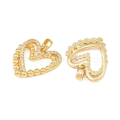 Colgante micropavé cubic zirconia de latón&nbsp;KK-I475-05G-05