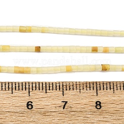 Chapelets de perles en jade topaze naturelle&nbsp;G-F808-E01-02