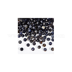 2 filo di perline di iolite naturale&nbsp;G-NB0005-64