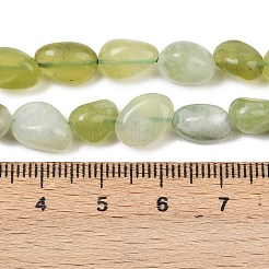 Natur Xiuyan Jade Perlen Stränge&nbsp;G-A284-A04-02