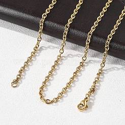 Realizzazione di collane con catena in acciaio inossidabile 304&nbsp;STAS-P045-02G