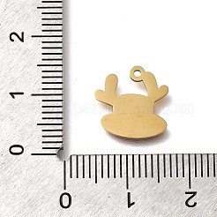 Ionenplattierung (IP) 304 Edelstahl-Anhänger&nbsp;STAS-A104-05G