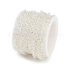 Chaînes rolo texturées en laiton&nbsp;CHC-P015-01S