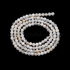Bianco naturale perline pietra di luna fili&nbsp;G-G188-B09-01