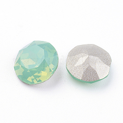 Spitze Rückseite u. Rückseite überzogene k9 Glasrhinestone Cabochons&nbsp;RGLA-J012-10mm-390