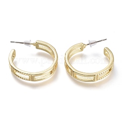 Orecchini in ottone&nbsp;EJEW-P264-A07-G