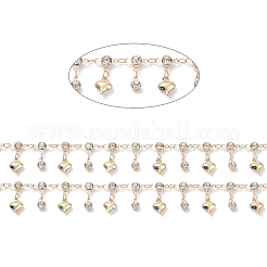 Handgefertigte Glas-Diamant-Gliederketten&nbsp;CHC-R135-08G