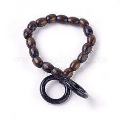 Bracelets avec perles en bois&nbsp;BJEW-WH0006-01