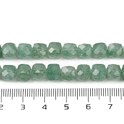 Natürliche grüne Erdbeere Quarzperlen Stränge&nbsp;G-H078-C42-6mm