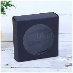 Scatola di carta kraft creativa pieghevole&nbsp;CON-WH0073-35A