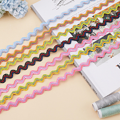 10 Yards Polyester-Wellenband&nbsp;OCOR-GF0003-14D