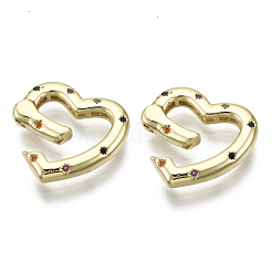Messing micro pave zirkonia federringringe&nbsp;ZIRC-N039-027-NF