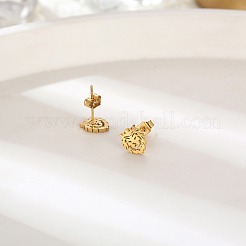 Boucles d'oreilles à tige en acier inoxydable 304 pour femmes&nbsp;FU7169-1