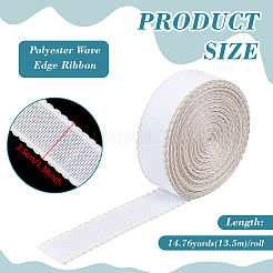 Ruban à bords ondulés en polyester de 13.5 m&nbsp;OCOR-BC0009-71B