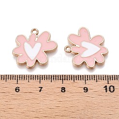 Crémaillère placage pendentifs en émail d'alliage&nbsp;ENAM-N056-344D