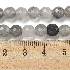 Naturtrüben Quarzperlen Stränge&nbsp;G-E571-A08-01