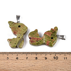 Natur Unakit Anhänger&nbsp;G-T144-11H