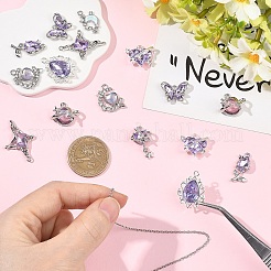 9 pendentif en alliage de résine de 9 styles&nbsp;FIND-YW0012-23