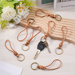 10 porte-clés en cuir&nbsp;FIND-SC0015-03