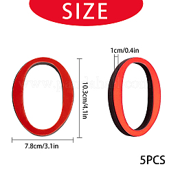 Acrylspiegel Wandaufkleber Aufkleber&nbsp;DIY-CN0001-13B-O