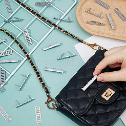 16 Stück dekorative Schnallen aus Eisen für Taschenetiketten&nbsp;IFIN-FH0011-96A-P