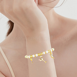 9 pendentif en laiton émaillé de 3 styles&nbsp;KK-BBC0025-16