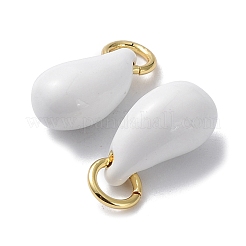 Messing Emaille Anhänger / charms&nbsp;KK-R148-07G-04