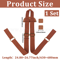 1 bolsa de correas de lona para bolso&nbsp;FIND-CY0001-80B