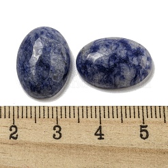 Natürliche blaue Fleck Jaspis Cabochons&nbsp;G-C115-01A-36