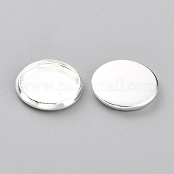 Cabochonfassungen aus Edelstahl 304&nbsp;STAS-Y001-12C-S