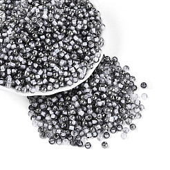 Interno trasparente colora perline di vetro&nbsp;SEED-T007-19A-10