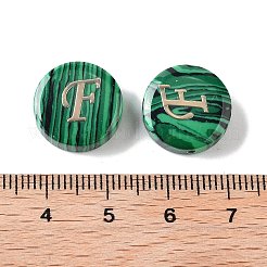 Perline di malachite sintetiche&nbsp;G-A238-01F